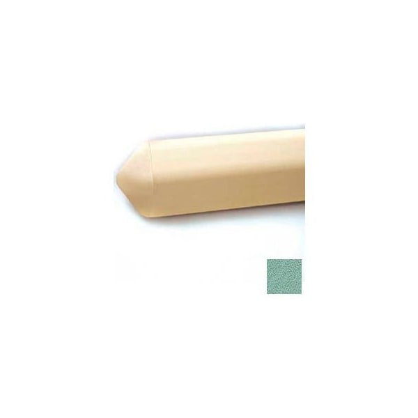 Pawling Wall Guard, Triangular W/Aluminum Retainer, 4-1/8"H x 12'L, Pale Jade WG-30-12-376 - main